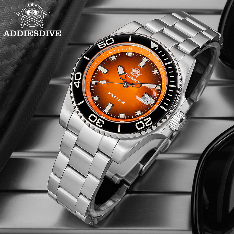 Luxury Watch Longines - ADDIESDIVE Men's Watch Quartz Stainless Steel