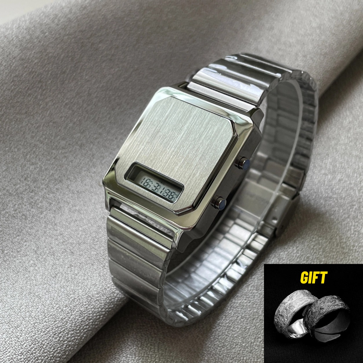 CILOA New Square Electronic Wa - огляд і ціна Luxury Watch Low Price