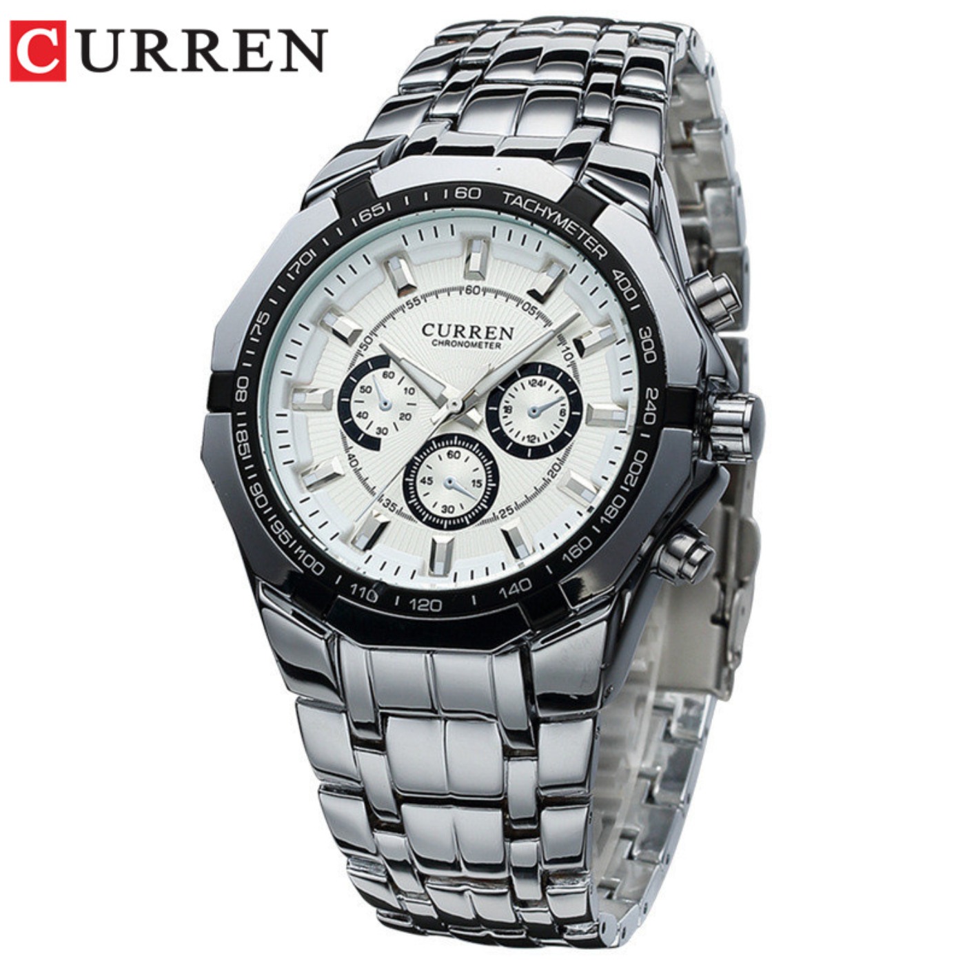 CURREN Men Luxury Brand Milita - огляд і ціна Luxury Watch Logo