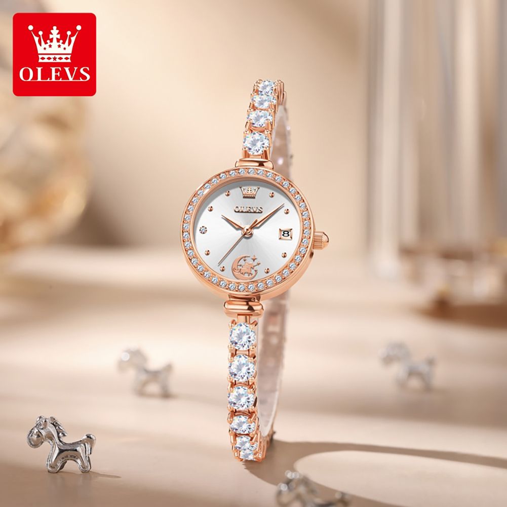 OLEVS 2998 Brand Original Auth - огляд і ціна Luxury Watch Logo