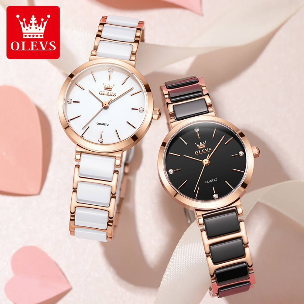 OLEVS Women Watch 5877 Luxury  - огляд і ціна Luxury Watch Logo