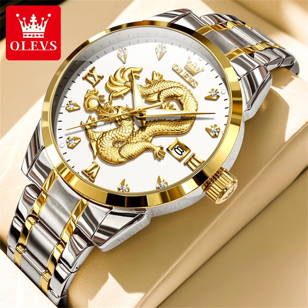 OLEVS Fashion China Loong Drag - огляд і ціна Luxury Watch In China