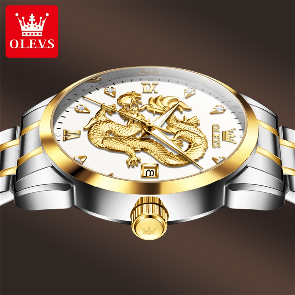 OLEVS Fashion China Loong Drag - огляд і ціна Luxury Watch In China