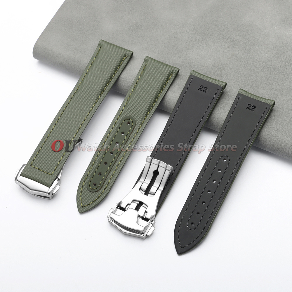 Sailcloth Nylon Leather Watchb - огляд і ціна Omega Watch Seamaster