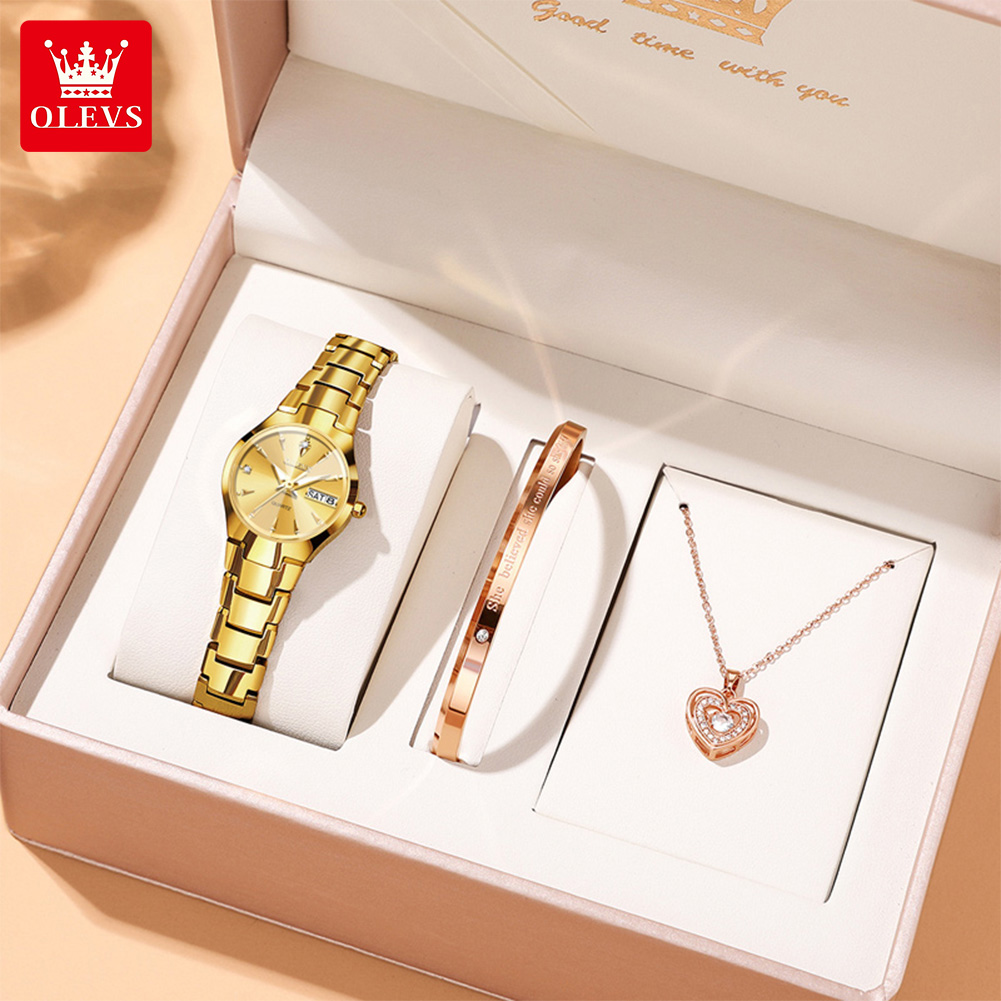 OLEVS Ladies Watch 8697 Luxury - огляд і ціна Luxury Watch & Jewellery Recensioni