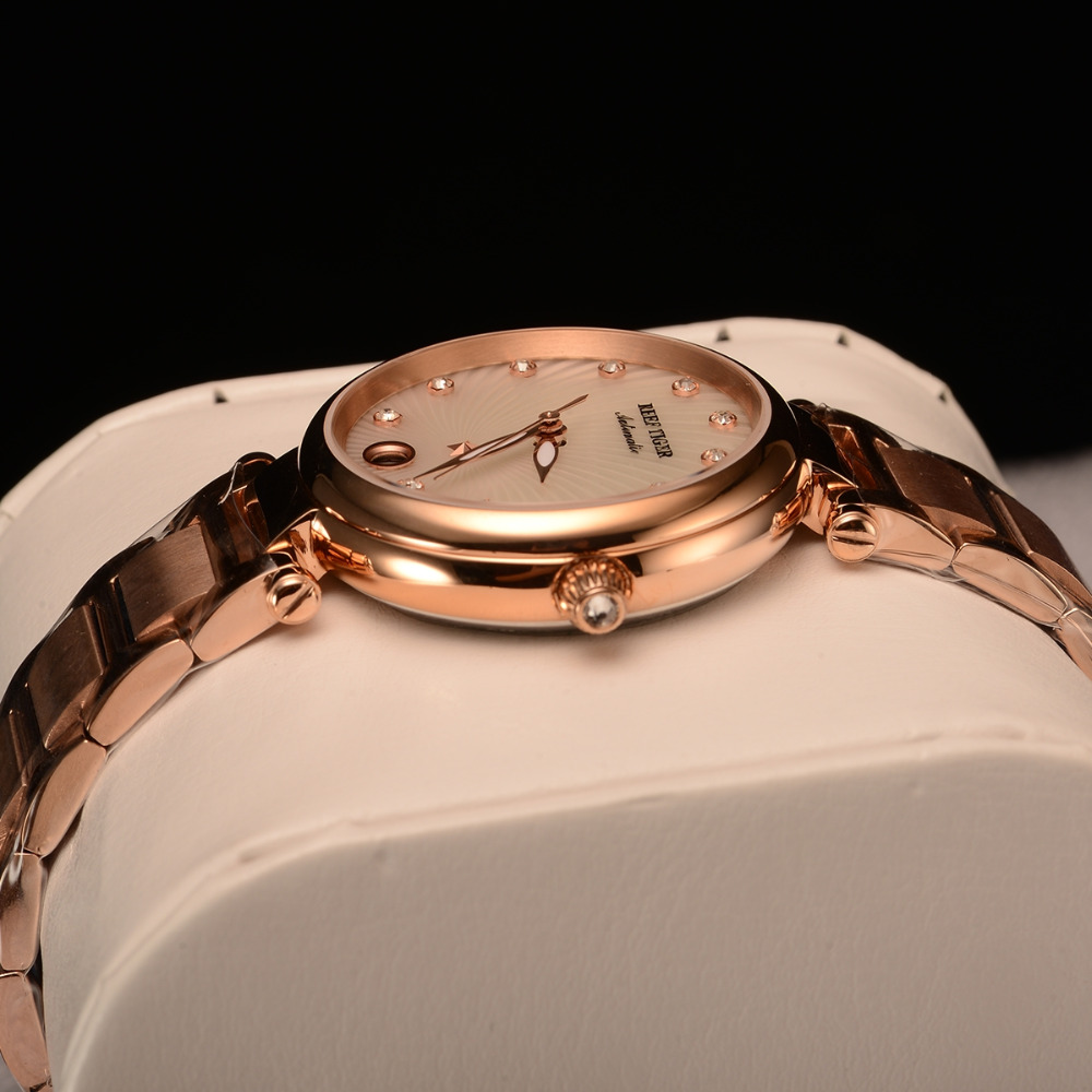 Reef Tiger/RT Luxury Automatic - огляд і ціна Luxury Watch White