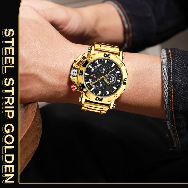 OFNS 7502 Luxury Quartz Men's  - огляд і ціна Luxury Watch Hublot
