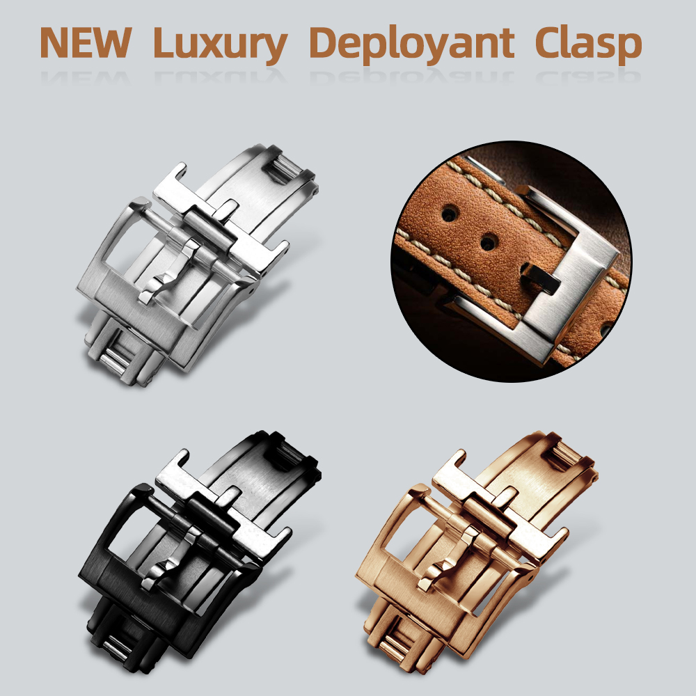 NEW Luxury Deployant Clasp 16m - огляд і ціна Luxury Watch Logo