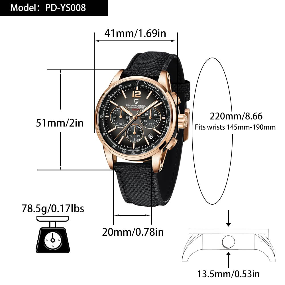PAGANI DESIGN New Mens Watch 4 - огляд і ціна Luxury Watch Logo