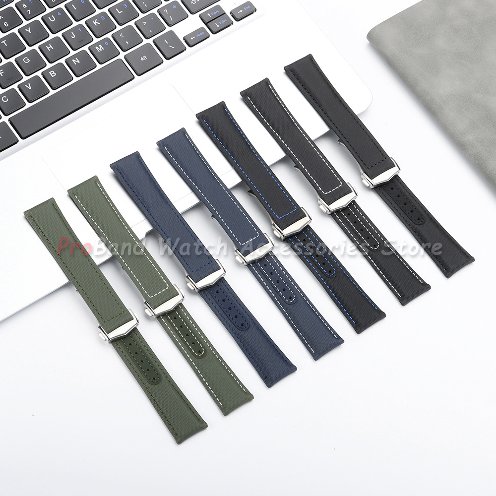 Canvas Nylon Watchband 20mm 21 - огляд і ціна Omega Watch Seamaster