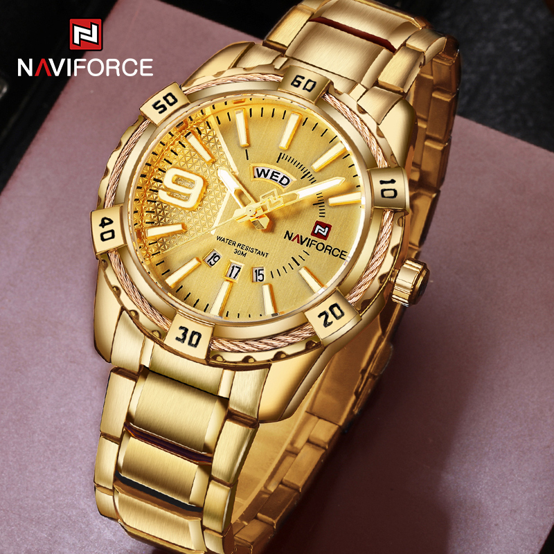 NAVIFORCE Luxury Brand Men's W - огляд і ціна Luxury Watch Hublot