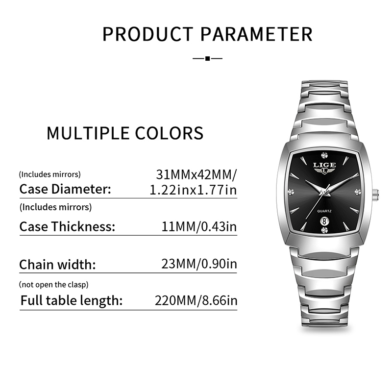 LIGE Watch women Business Luxu - огляд і ціна Luxury Watch Female