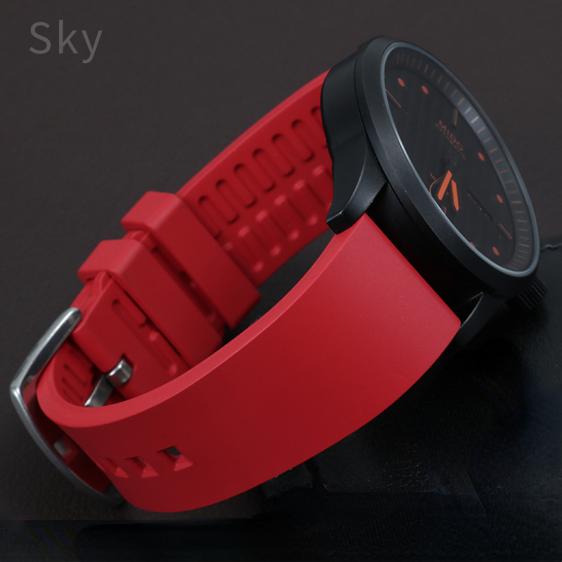 Male Silicone Watch Strap for  - огляд і ціна Luxury Watch Longines