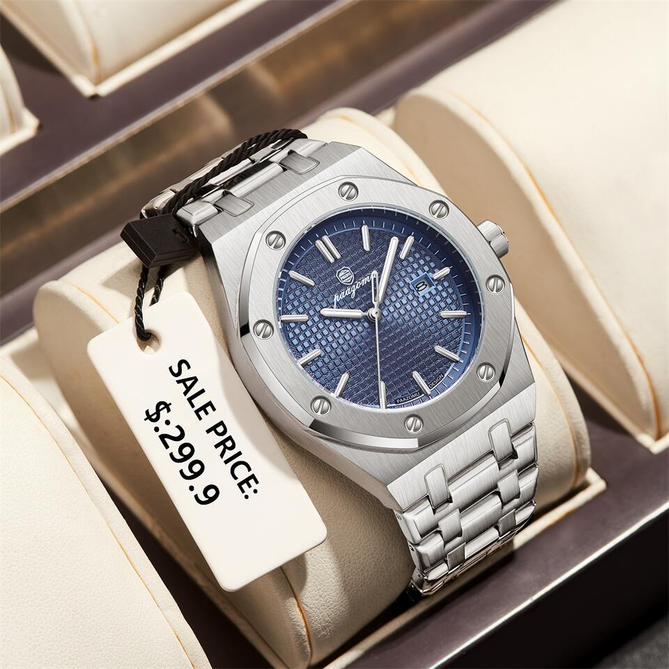 PAAZOMU Luxury Quartz Man Wris - огляд і ціна Luxury Watch Hublot