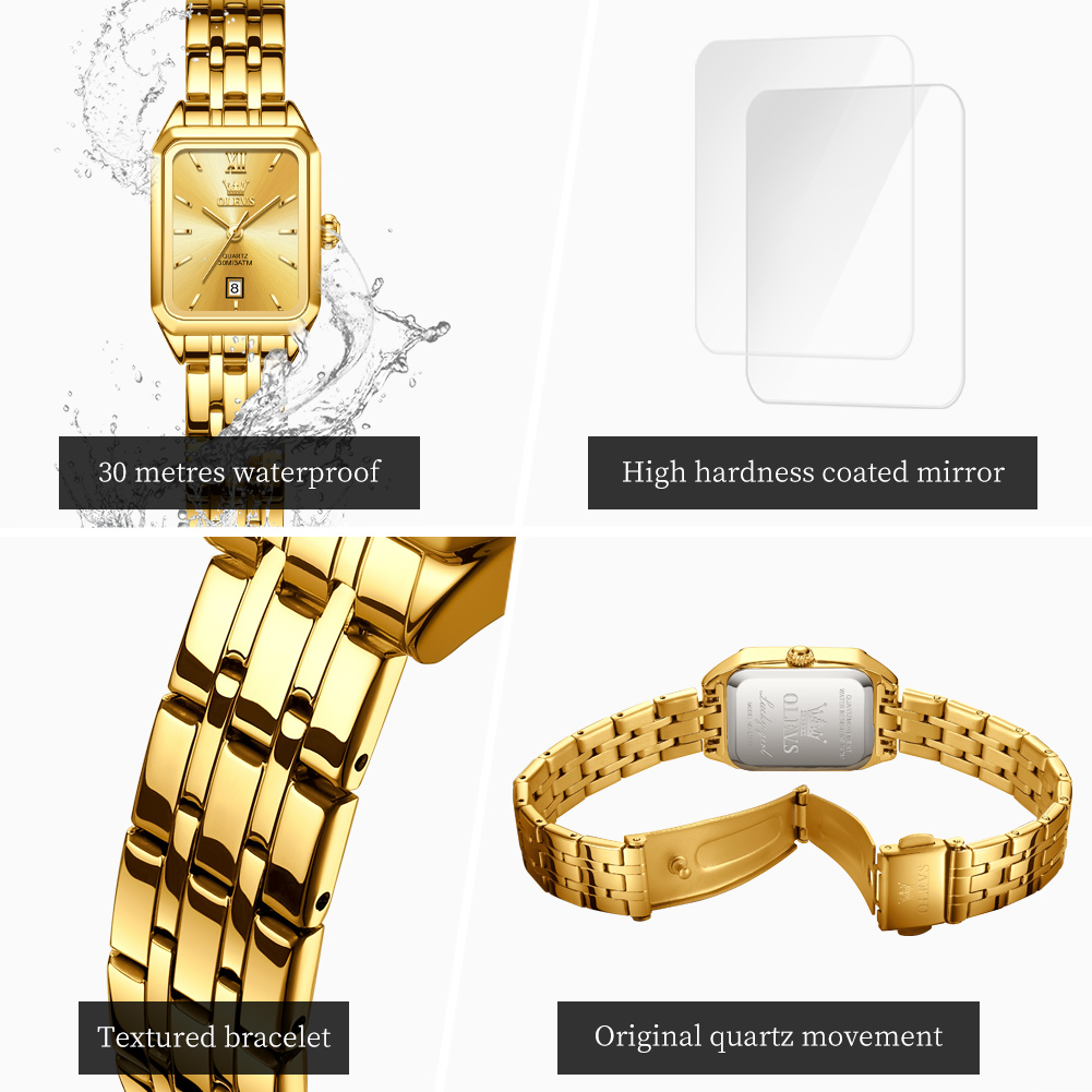 OLEVS Luxury Top Brand Women's - огляд і ціна Luxury Watch Female