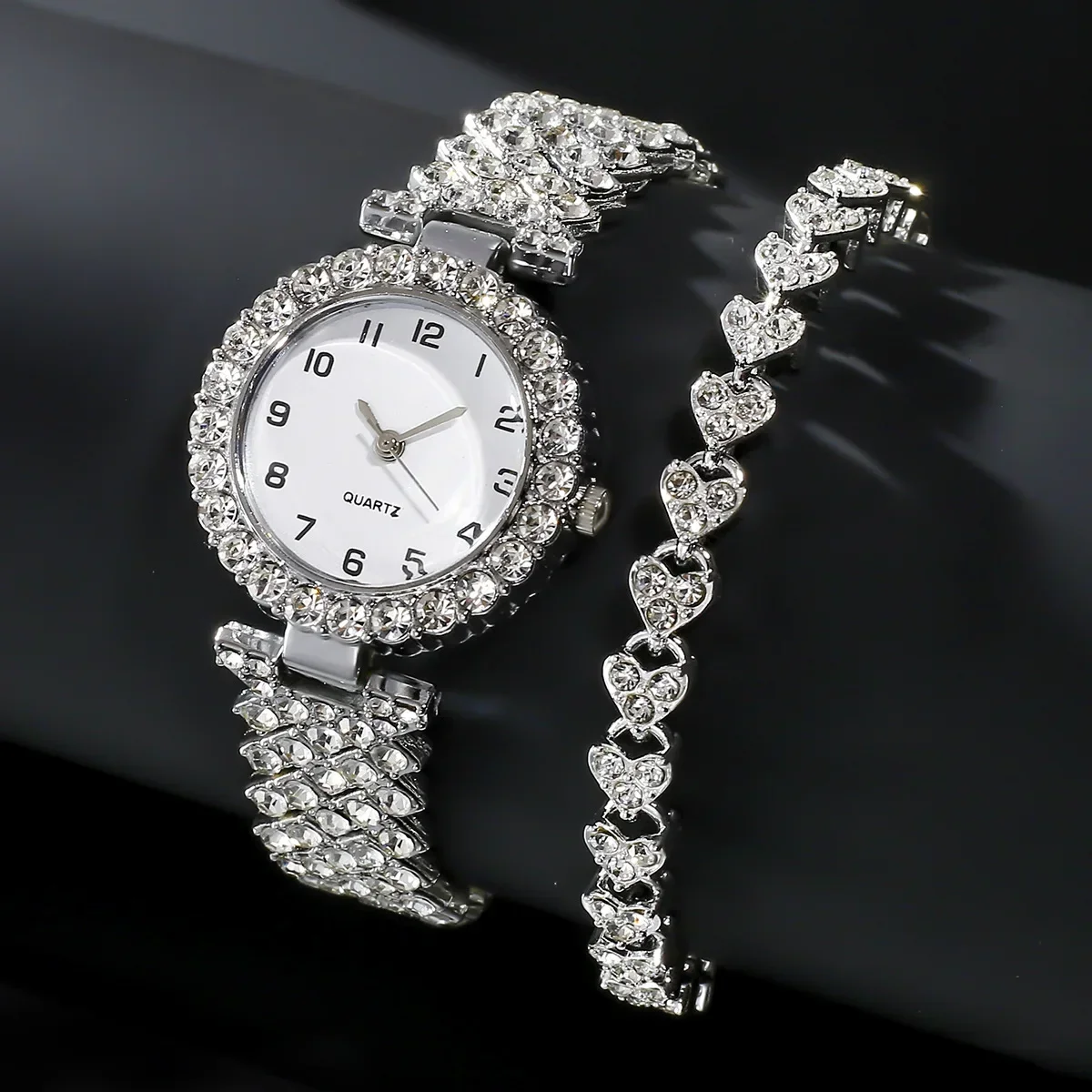 1pcs/2pcs Luxury Fashion Women - огляд і ціна Luxury Watch Female