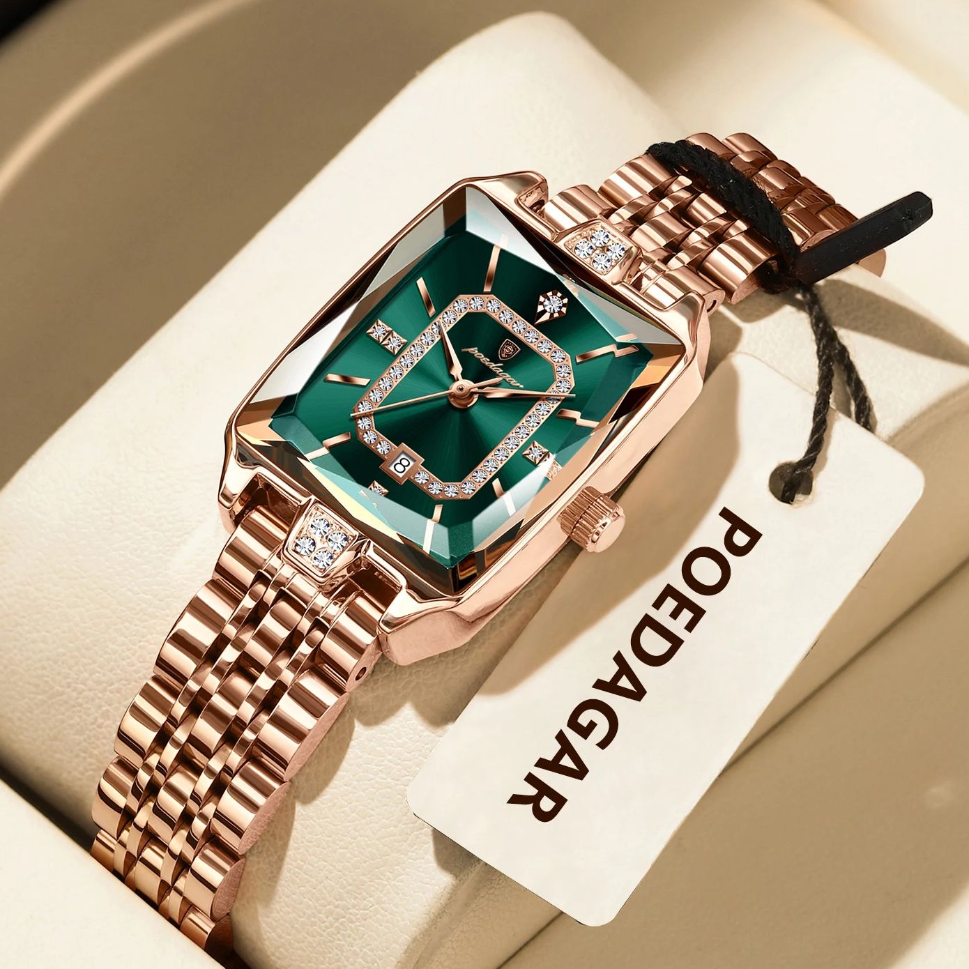 POEDAGAR Luxury Woman Watch Wa - огляд і ціна Luxury Watch Female