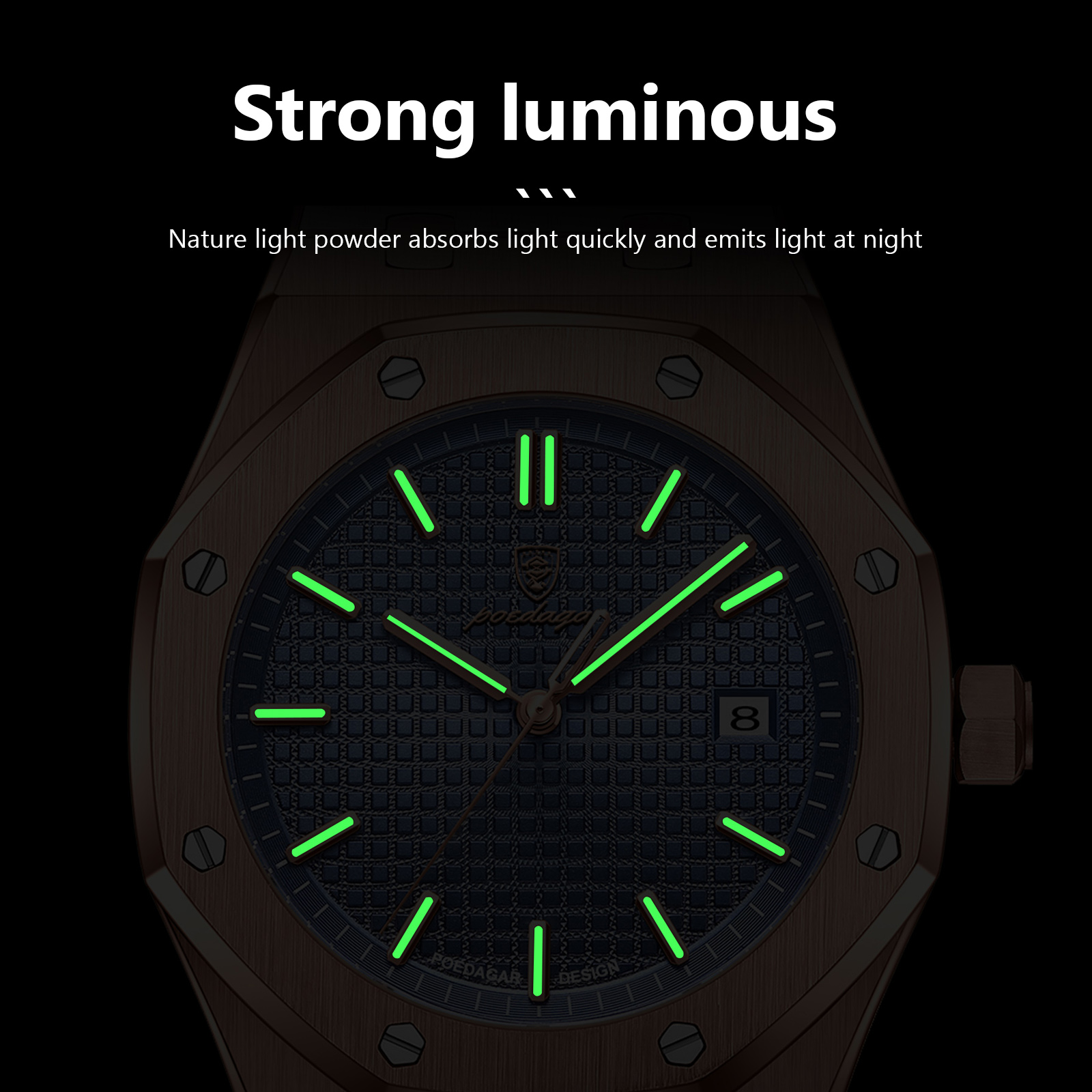 POEDAGAR Luxury Business Man W - огляд і ціна Luxury Watch Hublot