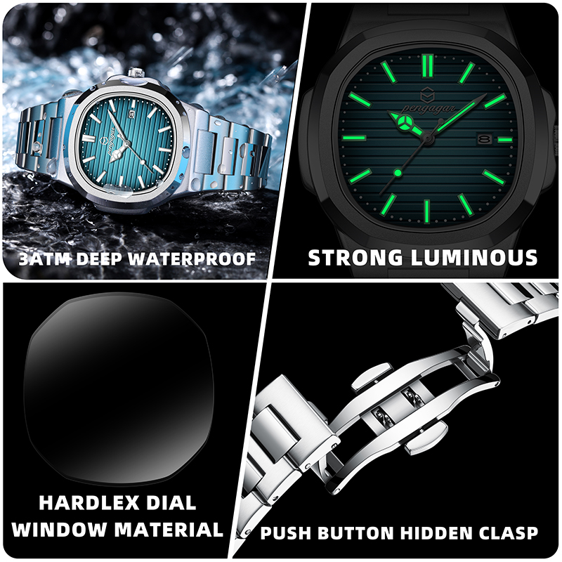 Fashion Men Business Watches S - огляд і ціна Luxury Watch Hublot