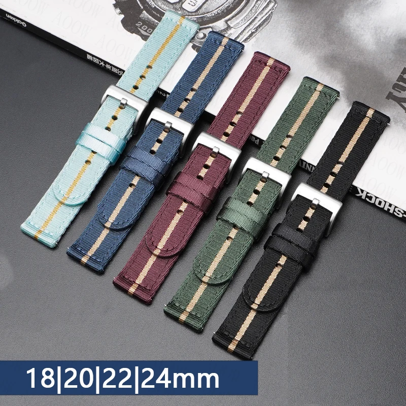 18mm 20mm 22mm 24mm Soft Nylon - огляд і ціна Omega Watch Seamaster
