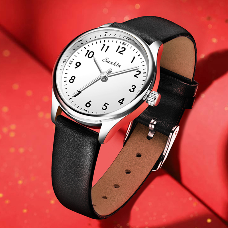 LIGE Simple Women Fashion Blac - огляд і ціна Luxury Watch White