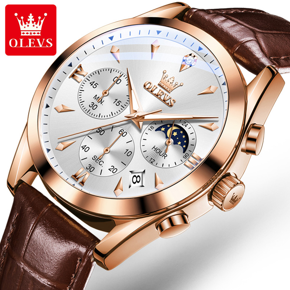 OLEVS Brand New Fashion Quartz - огляд і ціна Luxury Watch Low Price
