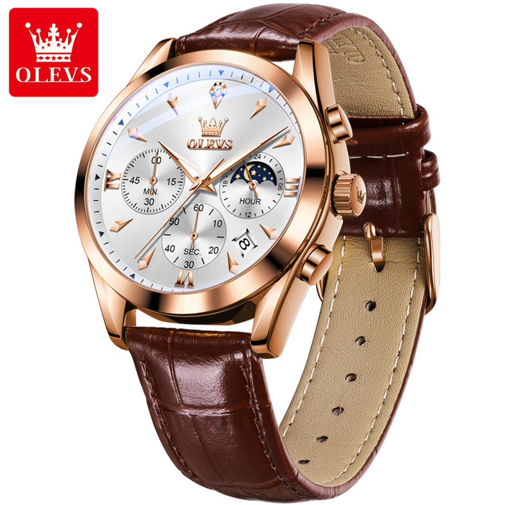 OLEVS Brand New Fashion Quartz - огляд і ціна Luxury Watch Low Price
