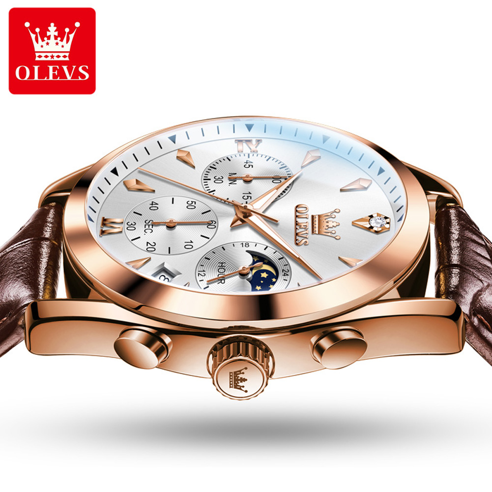 OLEVS Brand New Fashion Quartz - огляд і ціна Luxury Watch Low Price