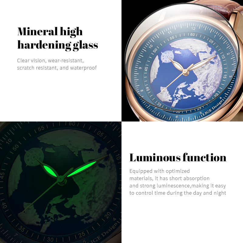 LIGE 2026 New Top Brand Luxury - огляд і ціна Luxury Watch Low Price