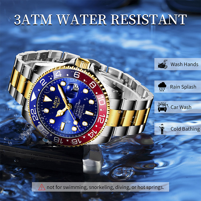 LIGE 2025 brand new men's watc - огляд і ціна Luxury Watch Low Price