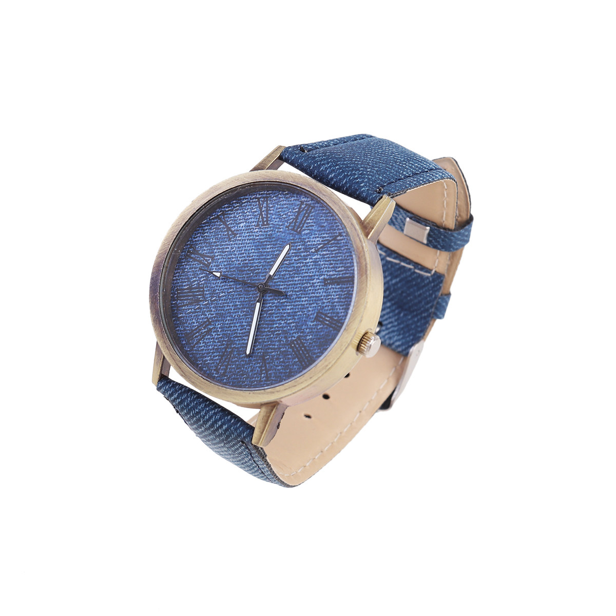 Navy Canvas Pattern Quartz Wri - огляд і ціна Luxury Watch White