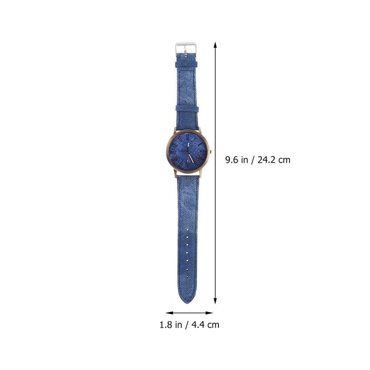 Navy Canvas Pattern Quartz Wri - огляд і ціна Luxury Watch White