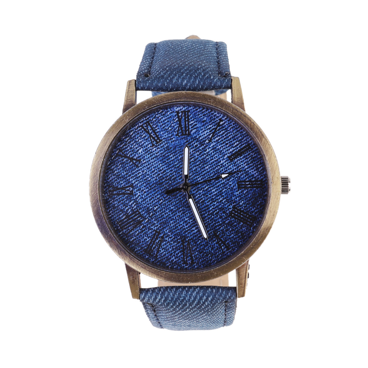 Navy Canvas Pattern Quartz Wri - огляд і ціна Luxury Watch White